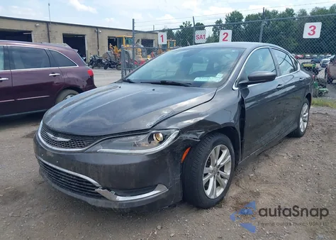 2015 Chrysler 200 Limited из США, поврежденный, VIN 1C3CCCAB1FN662126